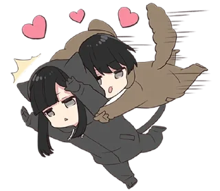 😻 Yurudara-kun - @oneesanstickers, sticker Telegram 24 sur 40