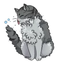 😜 Fluffy Pussies, sticker Telegram 17 sur 30