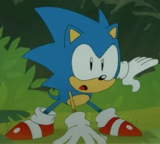 🤔 sonic mania adeventure B), sticker Telegram 18 sur 119