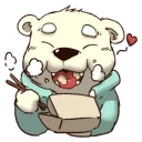 😃 pola kuma 2 by Pola Kuma, sticker Telegram 6 sur 40