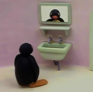 🐧  : 𝗉𝗂𝗇𝗀𝗎'𝗌 𝗆𝗈𝗈𝖽 | @stkworld, Telegram sticker 19 of 45