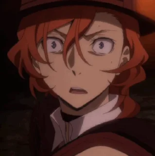 🌰 Chuuya @UkiyoPacks, Telegram sticker 11 of 50