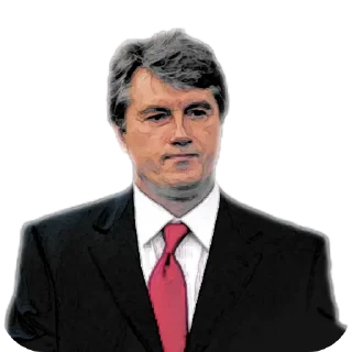 😶 emoji Ющенко Так! Telegram sticker 4 of 13