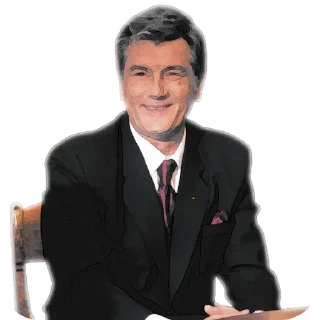 😁 emoji Ющенко Так! Telegram sticker 6 of 13