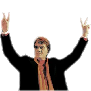 ✌ emoji Ющенко Так! Telegram sticker 11 of 13
