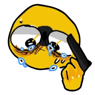 😭 emoji 𓆙 Telegram sticker 21 of 28