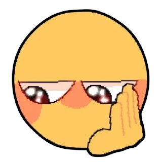 😒 emoji 𓆙 Telegram sticker 15 of 28