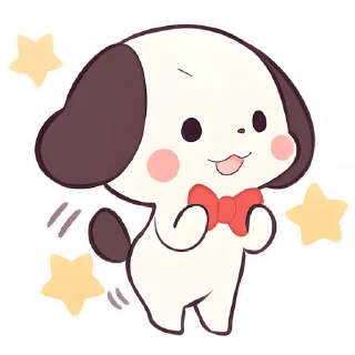 😍 emoji Маленький щенок @Nyasticks Telegram sticker 13 of 41