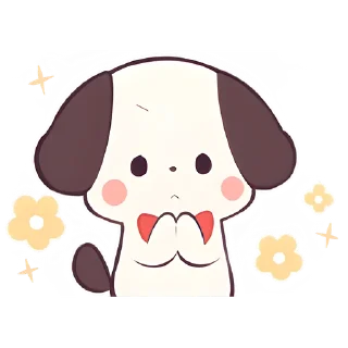😳 emoji Маленький щенок @Nyasticks Telegram sticker 5 of 41