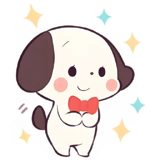😊 emoji Маленький щенок @Nyasticks Telegram sticker 12 of 41