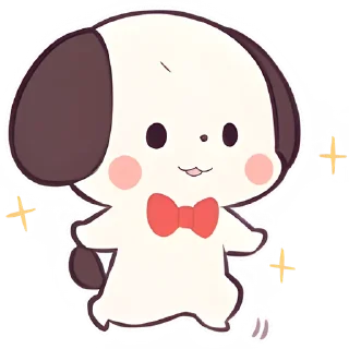 🥰 emoji Маленький щенок @Nyasticks Telegram sticker 19 of 41