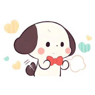 😊 emoji Маленький щенок @Nyasticks Telegram sticker 16 of 41