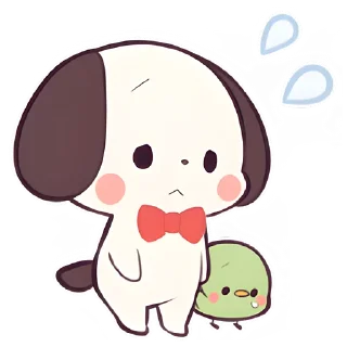 😒 emoji Маленький щенок @Nyasticks Telegram sticker 11 of 41