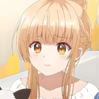 Sticker from Ангел по соседству @anime_stickerr