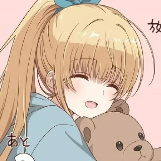 😁 emoji Ангел по соседству @anime4_arts Telegram sticker 5 of 40