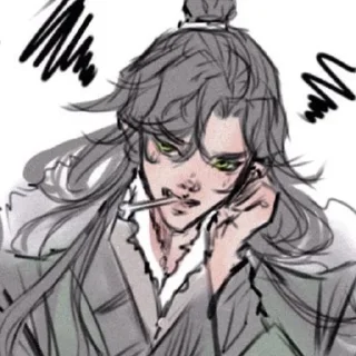 🔥 emoji Qi Rong Telegram sticker 5 of 67