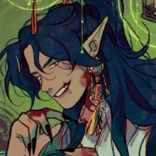 🔥 emoji Qi Rong Telegram sticker 18 of 67