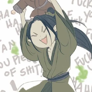 🔥 emoji Qi Rong Telegram sticker 24 of 67