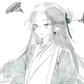 🔥 emoji Qi Rong Telegram sticker 17 of 67