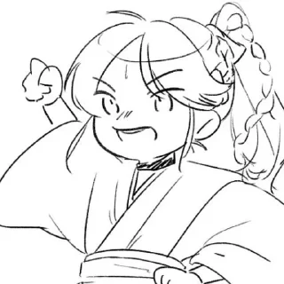 🔥 emoji Qi Rong Telegram sticker 9 of 67