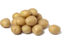 Sticker from potato