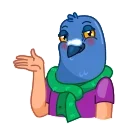Sticker from Mr. Pigeon