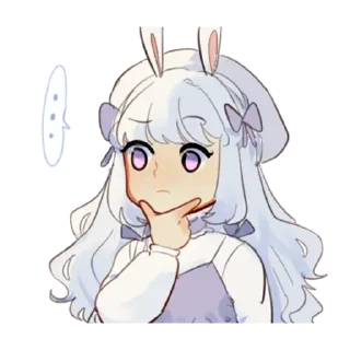 🌟 emoji Милая леди - @tg_sticks Telegram sticker 10 of 16