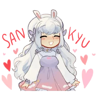 🌟 emoji Милая леди - @tg_sticks Telegram sticker 5 of 16