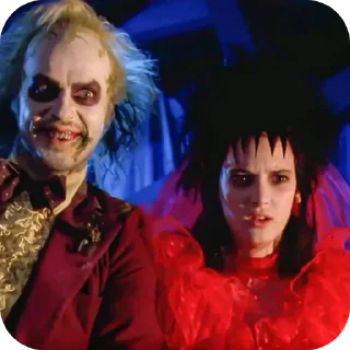 Sticker from Beetlejuice • @Earth928B