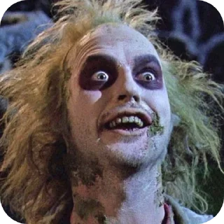 Sticker from Beetlejuice • @Earth928B