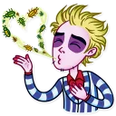 Sticker from Beetlejuice
