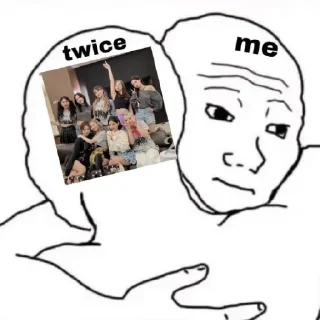 Sticker from TWICE in my heart ♡