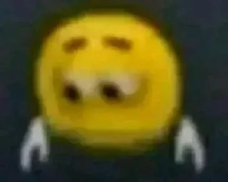 😕 emoji silly ass Telegram sticker 8 of 39