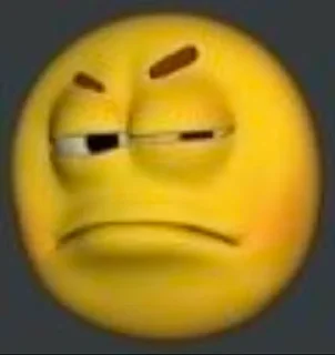 🤨 emoji silly ass Telegram sticker 7 of 39
