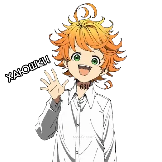 Sticker from Обещанный Неверленд @nyasticks
