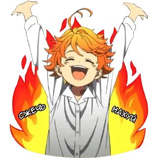 Sticker from Обещанный Неверленд @nyasticks