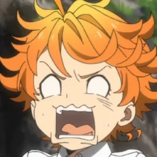 Sticker from Обещанный Неверленд @animetitle