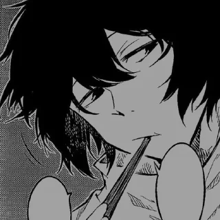 Sticker from Dazai☕