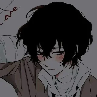 Sticker from Dazai☕