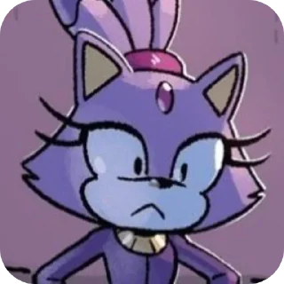 Sticker from ★☆Blaze The Cat☆★ by: @ImOutcore