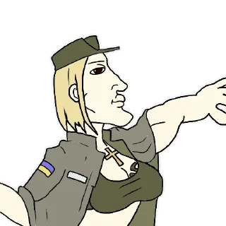 💪 emoji Стікери від @velikaukrainizaciya Telegram sticker 5 of 16