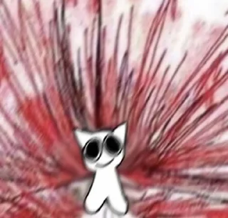 🩸 emoji СТИКЕРПАК Вискаса Telegram sticker 8 of 37