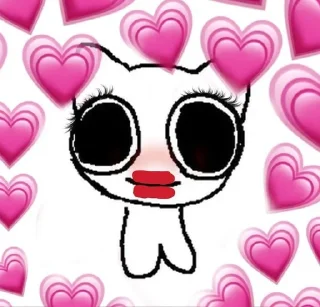💗 emoji СТИКЕРПАК Вискаса Telegram sticker 17 of 37