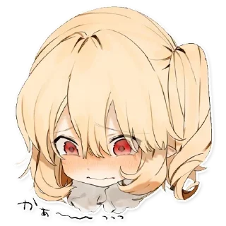 😔 emoji Всякое оняме @duishenov_talgat Telegram sticker 20 of 80