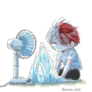 「 𝙎𝙝𝙤𝙩𝙤 𝙏𝙤𝙙𝙤𝙧𝙤𝙠𝙞. 」(´･ᴗ･ ` ) sticker 3