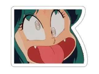 🤪 emoji Румико Такахаси от 04.06.2024 by @mermutani Telegram sticker 8 of 50