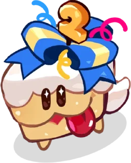 🤩 emoji Тортособаки • @run_cookie_run Telegram sticker 8 of 85
