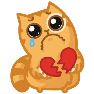 💔 emoji Больше стиков тут: @stikery4 Telegram sticker 21 of 24