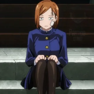 😶 emoji Кугисаки Нобара. АААААААА Telegram sticker 20 of 20