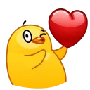 Sticker from Chick